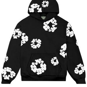 Black denim tears hoodie